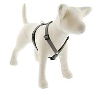 Arnés ajustable para perro pequeño de la colección Lupine ECO, 3/4 pulgadas de ancho, granito con contorno de 12-20 pulgadas