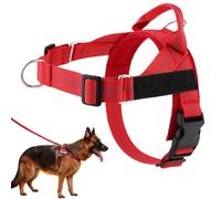 Arnés ajustable para perro, transpirable, cómodo, con diseño de hebilla segura, ideal para perros medianos y grandes, entrenamiento diario para caminar al aire libre y actividades de viaje