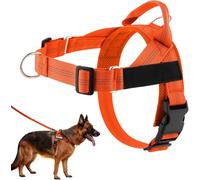 Arnés ajustable sin tirones para perro, transpirable, cómodo, con diseño de hebilla segura, ideal para perros medianos y grandes, entrenamiento diario para caminar al aire libre y actividades de viaje