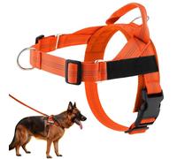 Arnés ajustable sin tirones para perro, transpirable, con diseño de hebilla segura, ideal para perros medianos y grandes, entrenamiento diario para caminar al aire libre y actividades de viaje