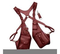 Arnés antirrobo de,Arnés antirrobo,Bolso de Hombro Medieval para Axilas | Bolso de Hombro para Axilas, Cartera con Correa Ajustable, Cartera para teléfono con cinturón de, Bolsa Vintage
