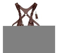 Arnés antirrobo para Hombre de,Arnés antirrobo de | Bolsa de Hombro Doble Cosplay Medieval,Bolsa de Funda Ajustable para Exteriores, Bolsillo Tipo Billetera con Correa para Las Axilas, Bolso de hombr