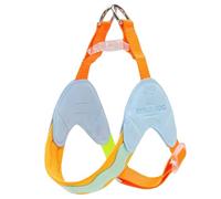 Arnés antitirones en Forma de Y para Perros, diseñado específicamente para Soft Coated Wheaten Terrier. Cuenta con un Chaleco Ajustable y Suave Acolchado en el Pecho con Bandas Reflectantes Navy XXS