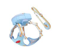 Arnés antitracción para perros - Accesorios para mascotas ajustables y transpirables - Arneses-chaleco con conjunto de cuerda de entrenamiento para perros, para actividades de compras y carreras