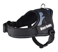 ARNÉS Best Buddy Pluto Azul Camuflaje XXS 34-46CM 20MM