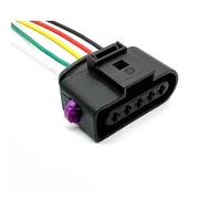 Arnés Bobina Encendido Compatible Con Vw Conector Reparación Bobina Encendido Enchufe Sensor Automático 5 Pines Enchufes Impermeables 1J0973725(2)