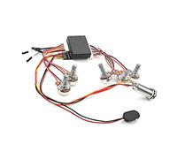 Arnés Cableado Guitarra Eléctrica Circuito de preamplificador de bajo precableado arnés de guitarra ecualizador activo pasivo