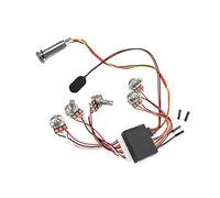 Arnés Cableado Guitarra Eléctrica Ecualizador pasivo activo Preamplificador de bajo eléctrico Circuito de bajo activo Precableado Tres bandas
