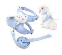 Arnés Canino Chaleco Ajustable Transpirable Suave Sin Tirones | Arnés De Sujeción Antihuida Para Gatos para Cachorros, Camping Aire Senderismo