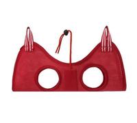 Arnés Colgante Peluquería para s, Rojo, -12 | Transpirable, maca Restricción para Mascotas, Ligero, maca Aseo con Ganchos en S, Baño, Casa, s, Gatos