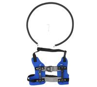 Arnés con Anillo para Perros Ciegos, Anillo anticolisión Ajustable para Perros Ciegos con Marco de Aluminio, Protector de Parachoques Resistente para Mascotas con discapacidad (Metro)