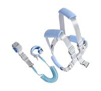 Arnés con correa para niños - Arnés para niños con correa, arneses de seguridad 3 en 1 que brillan en la oscuridad | Seguridad antipérdida para niños pequeños, soporte para caminar para bebés, pulsera