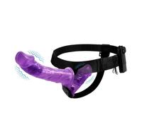 Arnés con Dildo Doble y Vibración - Placer Interno y Externo | noestabu.com