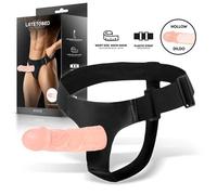 Arnés con dildo hueco desmontable Atoor