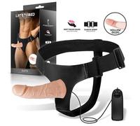 Arnés con dildo hueco desmontable Eleto
