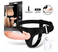 Arnés con dildo realista hueco Hybee