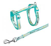 Arnés + Correa con motivos para gato