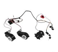 Arnés de 12 V para niños con control remoto de 2 4 G, caja de control, pedales, interruptores y componentes de circuito completo