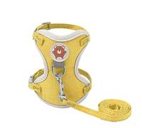 Arnés de arnés de arnés de tracción para perros, cambio de mascota ajustable transpirable, arnés de moda sin tirones | Chaleco de senderismo seguro al aire libre, un chaleco ligero cómodo para perros,