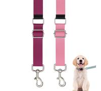 Arnés De Aseo Para Perros | Paquete de 2 Extensiones Ajustables Para Mesas de Peluquería,Cuerda de Sujeción de Nylon, Accesorios para Corte, Anillo de Refuerzo Estable para Peluquerías, Clínicas, Hoga