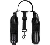 Arnés de asistencia para patas traseras de perro, muslo y cintura ajustables, forro acolchado, rayas de seguridad reflectantes, tamaño S para 22-38 libras, muslo de 13.4-18.1 pulgadas, cintura de 13.8