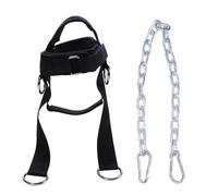 Arnés de cabeza ajustable para entrenamiento de cuello, cinturón de entrenamiento de cabeza, ejercitador deportivo para levantamiento de pesas, culturismo, ejercicio deportivo