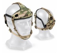 Arnés de Cabeza Táctico para NVG y Cámara Deportiva con Marco Ajustable | Sistema Ligero de 222 g con Soportes Delantero Trasero EVA Correas Ajustables y Compatibilidad con Boonie Hat