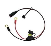 Arnés de cable de carga, compatible con NOCO GC008 X-Connect, abrazadera de ojal XL M10 (9,5 mm)