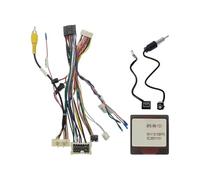 ARNÉS DE CABLEADO DE 16 PINES, DECODIFICADOR CAN-BUS, COMPATIBLE CON RENAULT DUSTER, CAPTUR, DACIA, CLIO 2012+, LADA XRAY 2015-2019, MULTIDIRECCIÓN, CAM(Canbus With Harness)