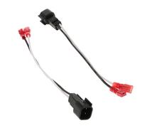 Arnés de cableado de altavoz de repuesto de 1 par con conectores de 2 pines para estéreo de coche Chevy Ford Focus Mazda