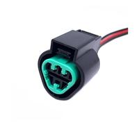 Arnés de cableado de enchufe de conector - 1 juego de conectores de cable eléctrico de faro automático de 3 pines Cable macho hembra for DJ7033AY-2.2-11 DJ7033A-2.2-21