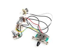 Arnés de cableado de guitarra profesional Electrónica de guitarra flexible adecuada para señales claridad e interferencia mínima Componente ABS permanente
