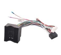 Arnés de cableado de Radio de Coche Adaptador de Cable de arnés de cableado for Radio estéreo de Coche Android de 16 Pines for BMW, E46, E87, E65, E66 y E67 con Quadlock(Cables)