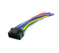 Arnés de cableado de Radio de Coche Adaptador de Conector de arnés de cableado for estéreo de Coche, for Alpine y JVC, Radio CD y DVD.