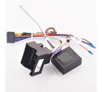 Arnés de cableado de Radio ZDPVK Adaptador de Cable de arnés de cableado de Radio de Coche Android de 16 Pines for VW, Golf, Skoda, Octavia MK1 MK2, Seat y Leon Quadlock.(with Canbus)