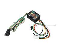 Arnés de Cableado de Remolque de 4 Pines ABS 56040 Conector de Cableado de Remolque con Cubierta Antipolvo de Enchufe Plano de 4 Vías Tecnología de Montaje en Superficie para Outback Crosstrek