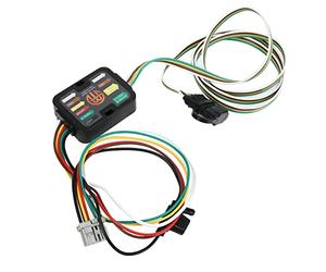 Arnés de Cableado de Remolque de 4 Pines, Adaptador de Arnés de Remolque ABS 56161 Kit de Conector Plug and Play para Luces Traseras Señales de Giro de Freno, para Uso de Odyssey 2005 2010