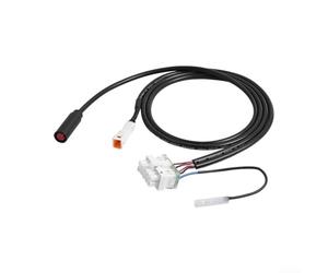 Arnés de cableado de repuesto para luz trasera LED encendida para Ninebot para scooter ZT3 Pro de 89,5 cm de longitud para una mejor respuesta a la luz