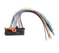 Arnés de cableado de repuesto para puerta izquierda y derecha ABS negro para Skoda-Fabia NJ3 1999-2014 Superb 3T4 Roomster-5J Citigo Combi Praktik Stufenheck y Seat Alhambra Mii-Toledo OEM 1K0937702C