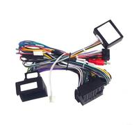 Arnés de cableado de unidad principal de 16 pines con caja de protocolo CANBUS y cable de alimentación para Mercedes-Benz Clase C C180/C200 W204 2010-2014, actualización de entretenimiento en el
