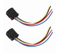 Arnés de cableado del alternador, enchufe tipo Pigtail, 4 cables, ABS resistente, resistente al agua, reemplazo directo para TL MDX ODYSSEY PILOT, juego de 2 uds.