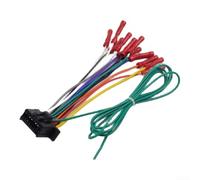 Arnés de cableado estéreo de coche PIONEER, cable de alimentación y cable de altavoz con funda ABS para instalación de unidad principal de reproductor