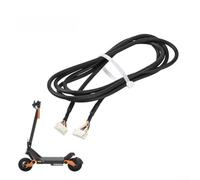 Arnés de cableado integrado Línea de datos para Kukirin G3 Scooter eléctrico Cable de control negro ABS plástico ajuste directo puerta trasera montaje 198 cm largo