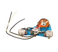 Arnés de Cableado para Guitarra Eléctrica, Golpeador de Repuesto Precableado para Guitarra para Strats Mexicanas y Estándar