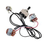 Arnés De Cableado Para Guitarra Precableado Dos Pastillas Potenciómetros De 500 K
