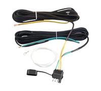 Arnes De Cableado Para Remolque De 4 Pines - Kit De Recableado De Cobre De 8 Metros - Kit de Conjunto para Remolque,Para Vehículos Familiares, Botes, ATV, Luces Traseras Y Uso En Interior Y Exterior