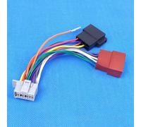 Arnés de cableado para sistema de audio Panasonic Alpine, cable trasero de CD no destructivo a adaptador de conector ISO para instalación de actualización de radio