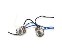 Arnés de cableado precableado con juego de bajo P, 1 volumen, 1 tono para bajo eléctrico de 4 cuerdas, piezas de repuesto de pastillas Humbucker tipo abierto