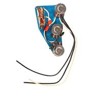 Arnés de cableado precableado para guitarra, controles y sonidos para estratos estándar y fabricados en México para un esquema verdaderamente personalizado