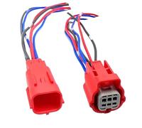 Arnés de cables de conexión en serie con enchufe universal for automóvil de 6 clavijas(6p male female,5 S)